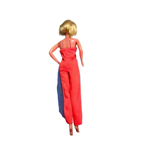 1966 VTG Blinking Mattel Barbie Doll Taiwan with VTG Barbie Jumpsuit #2221 - Picture 3 of 10